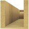 Ekena Millwork 6in. W x 6in. H x 32in. L Pescadero Woodgrain TimberThane Rafter Tail, Primed Tan RFTUR06X06X32PECRCPR - alternate 2